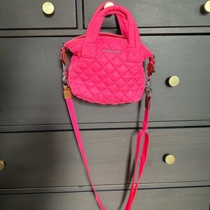 *DISCONTINUED NEON PINK* MZ Wallace Micro Sutton bag
